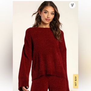 Lulu’s Soft Chenille Sweater